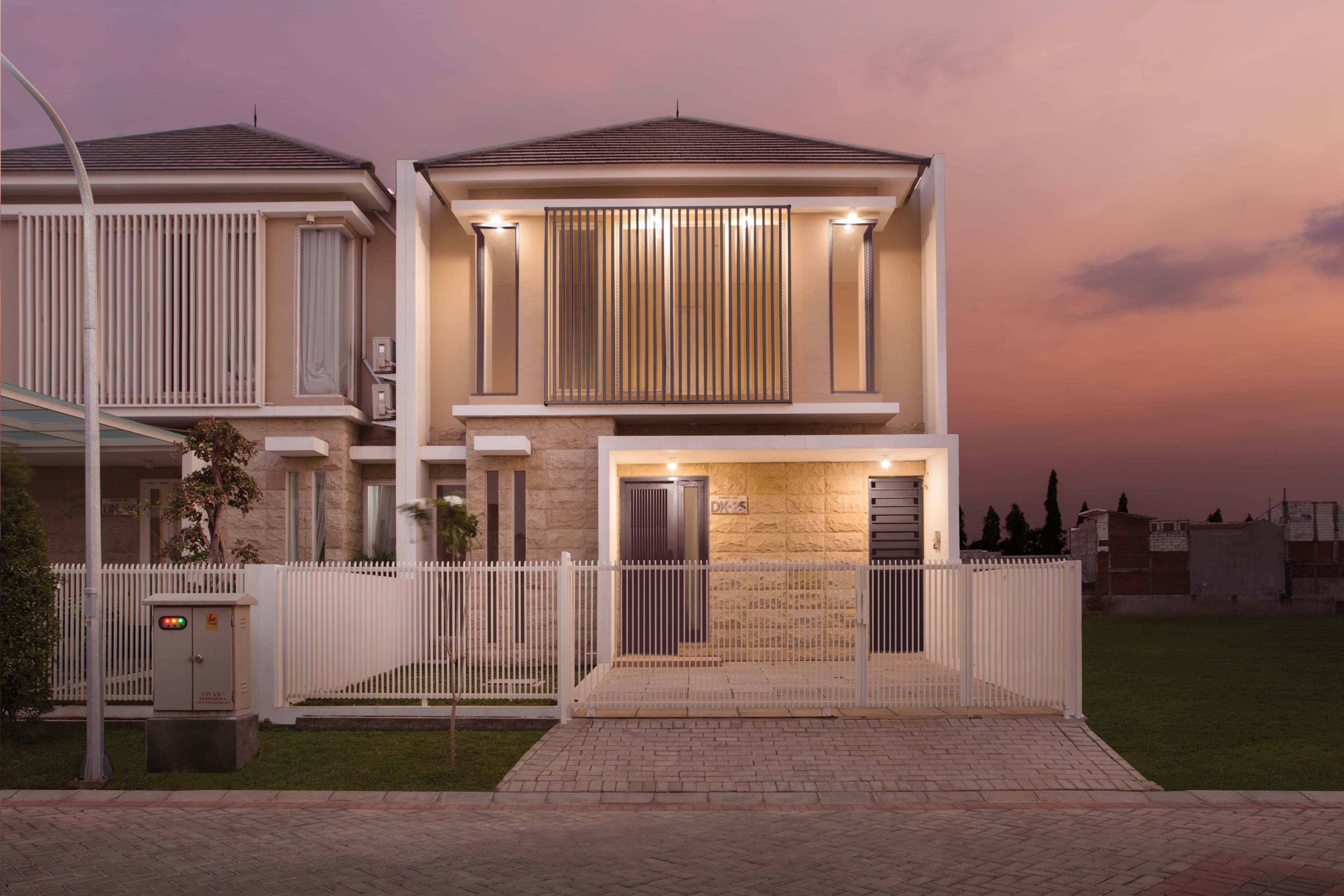 Exterior of Anindya model house